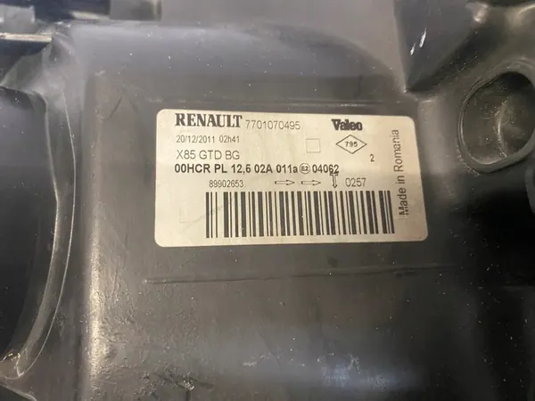 FARO ESQUERDO RENAULT CLIO III 05-09 image 10