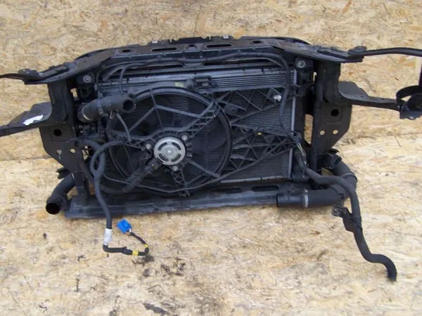 Suporte de radiador dianteiro Fiat Bravo II 1.6 JTD OEM image 2