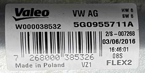 Heckwischermotor VW Touran III Golf VII image 3