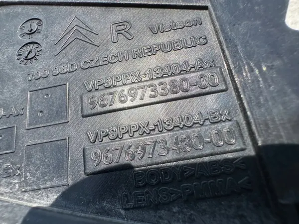 CITROEN DS3 10-14 Lámpara Completa Derecha Original 9676973380-00 image 6