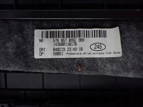 Console plank OEM 576857095E voor SEAT Ateca 19R image 10