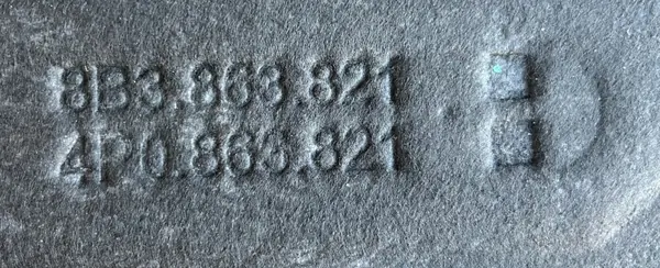 Motorlock OEM 8B3863821 för Audi A5 B10 A6 C9 image 5