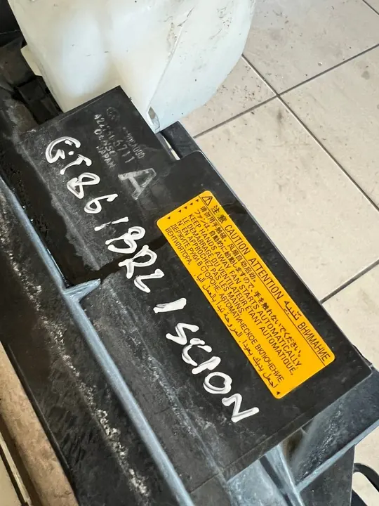 Conjunto de Radiador + Ventilador SUBARU BRZ TOYOTA GT 86 12- 2.0 OEM image 5