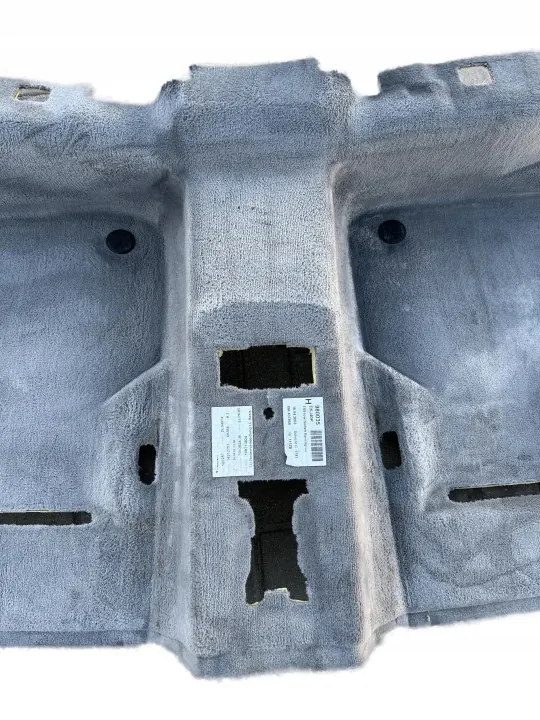 Tapete traseiro curto BMW E65 OEM Flanellgrau Cinza image 4