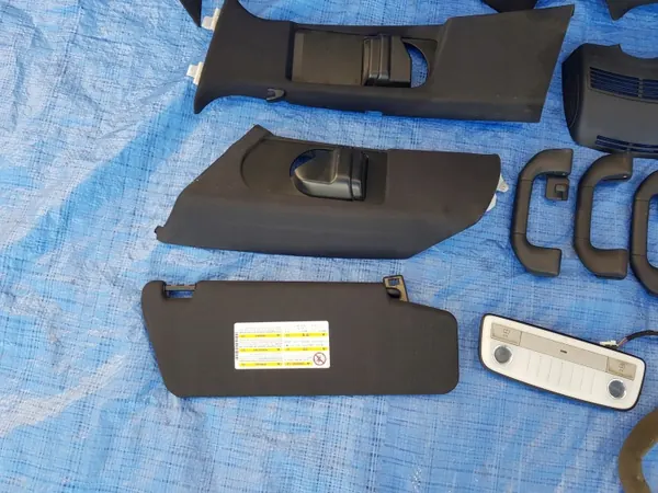Mercedes W212 AMG Zwart Interieur Trim Set OEM image 4