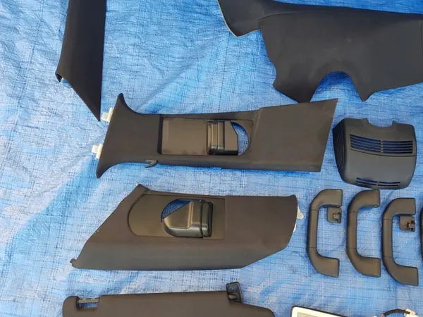 Mercedes W212 AMG Zwart Interieur Trim Set OEM image 5