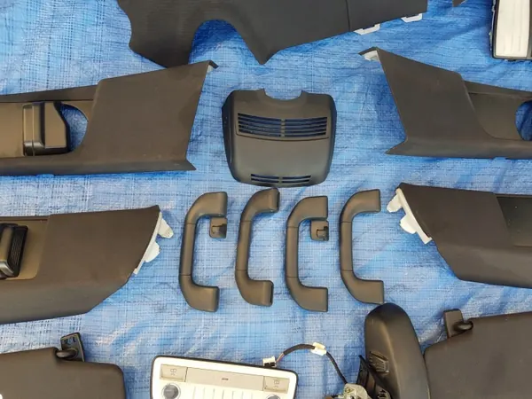 Mercedes W212 AMG Zwart Interieur Trim Set OEM image 6