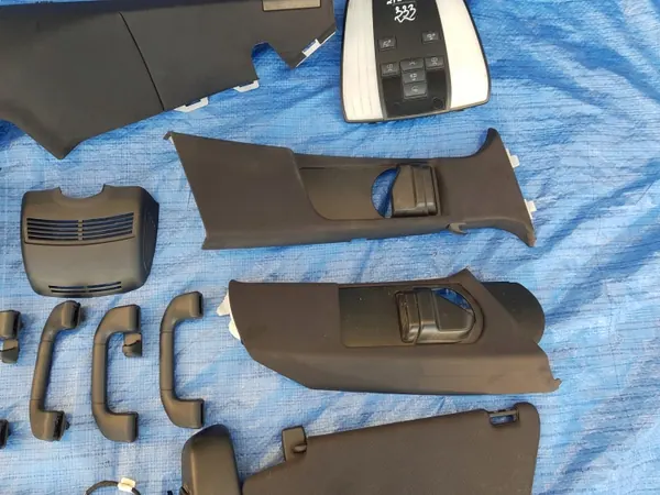 Mercedes W212 AMG Zwart Interieur Trim Set OEM image 7