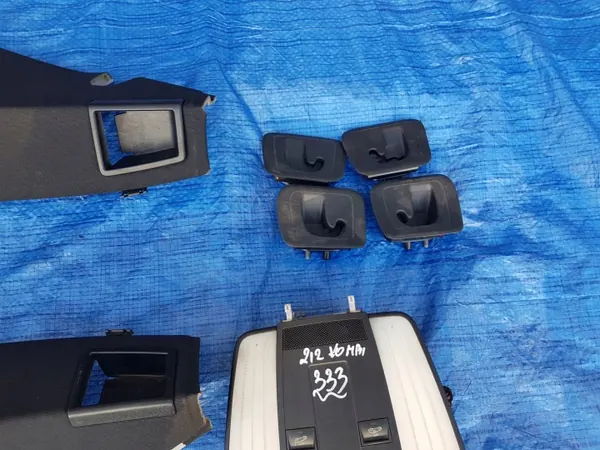 Mercedes W212 AMG Zwart Interieur Trim Set OEM image 9