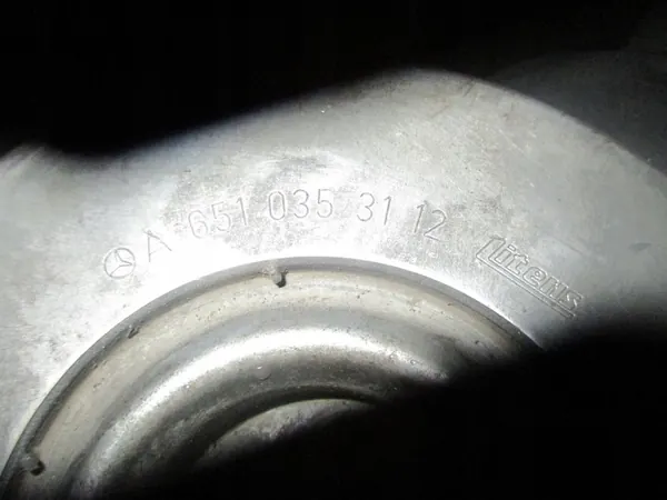 Polia do virabrequim Mercedes A-Class W176 CLA W117 GLA W156 image 3