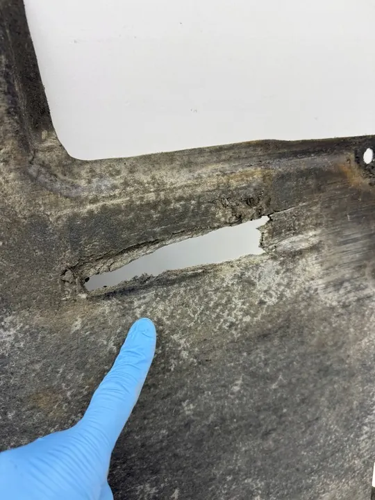 AUDI S6 A6 S7 A7 C7 Protector Bajo Izquierdo OEM image 3