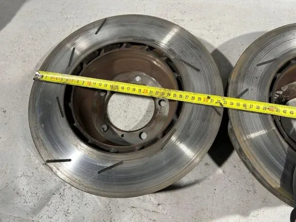 Disco de travão traseiro esquerdo OEM 298615601A Porsche Panamera image 6