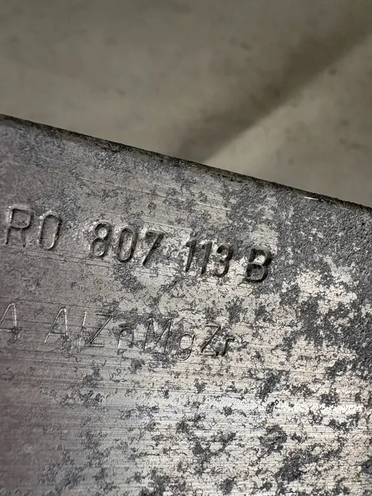 Etupuskuri Alumiini AUDI Q5 07-16 OEM 8R0807113B image 5