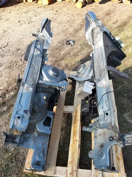 Audi A3 8P 5D Lift Quarto Longarina Direita Para-choque image 3