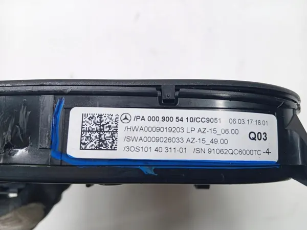 Éclairage Cabine Mercedes-Benz OEM 0009005410 - Occasion image 6