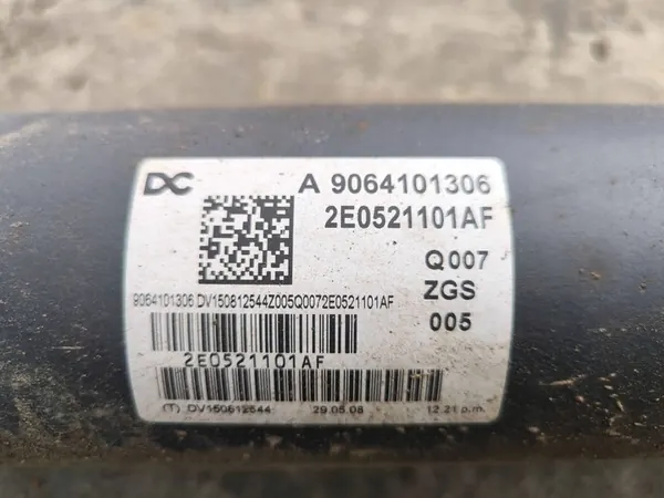 2009 Volkswagen Crafter Drive Shaft A9064101306 image 4