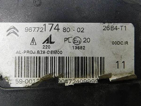 Faros delanteros Xenón derecho Citroen C4 Picasso II image 9