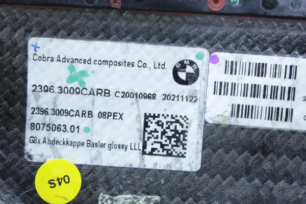 OEM 8075063 Hiilikuitupeili kansi vasen BMW image 3