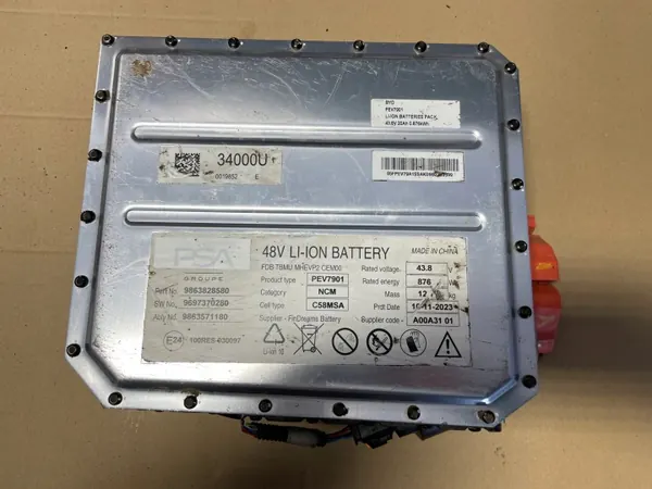 Gebrauchte Ford OE Batterie OEM 9863828580 9697370280 image 2