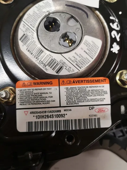 Bestuurder Airbag JAGUAR S-TYPE 2.7L diesel 2006 OEM 30361601A image 3