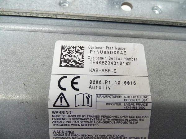Coussin gonflable genou Jeep OE OEM 610832500D - Occasion image 4