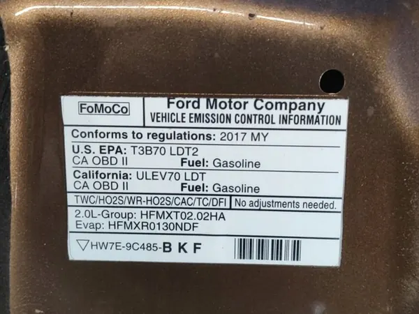 Capô FORD KUGA ESCAPE 12-19 GJ5Z-16612-A image 9