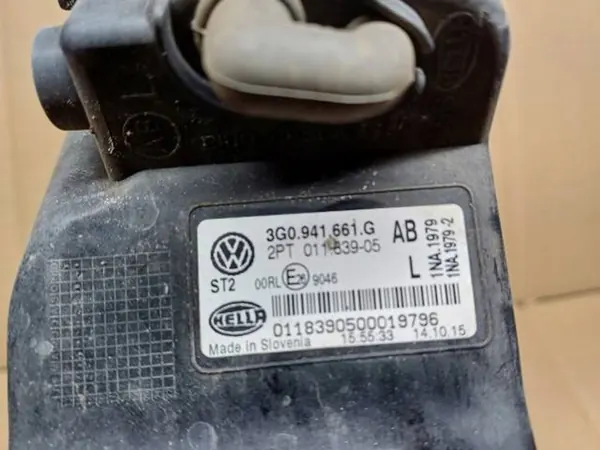 VW PASSAT B8 FAROL HALÓGENO ESQUERDO DIANTEIRO 3G0941661G image 6