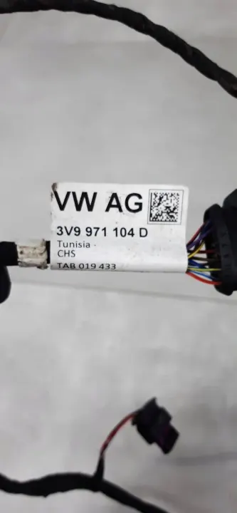 Faisceau PDC Arrière Skoda Superb 3 OEM 3V9971104D image 7