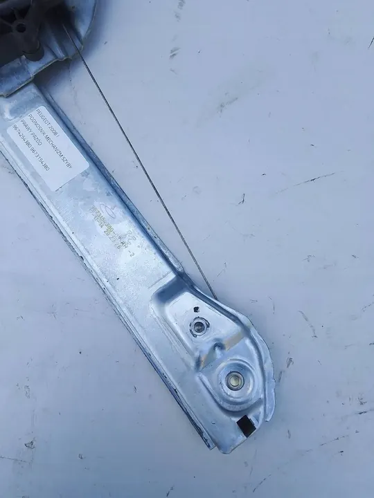 Regulador de janela dianteira direita PEUGEOT 2008 I 9674254380 image 2