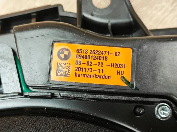 Haut-parleur grave gauche OEM 2622471 pour BMW Série 8 image 6
