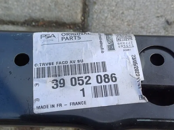 OPEL ASTRA K 5 V 15- Reforço Superior Frontal 39052086 image 5