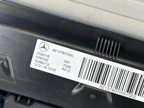 Kit Estore Teto OEM A2137807000 Mercedes W213 image 6