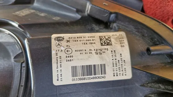 Linker Full LED-lamp voor Mercedes W212 Lift 2012-2016 image 5