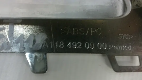 Cadre d'échappement Mercedes-Benz CLA OEM A1184920900 image 3
