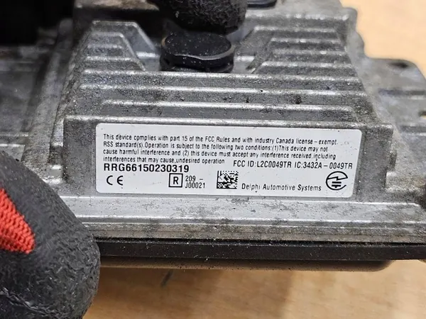 Volvo S60 2010 Sokea kulma -moduuli OEM 31451062 image 3