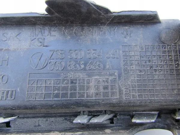 Volkswagen OE 3G0854661 griglia paraurti, sinistra image 3