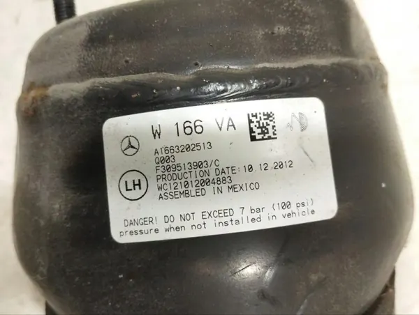 Amortecedor pneumático OEM A1663 dianteiro esquerdo Mercedes GL 2013 image 5