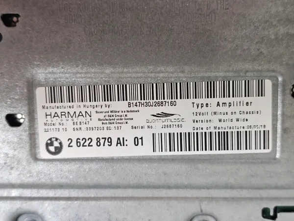 Bowers & Wilkins Audio-versterker OEM 2622879 image 6