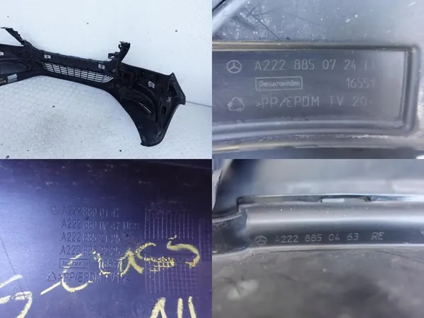 Parachoques delantero Mercedes S 222 image 10