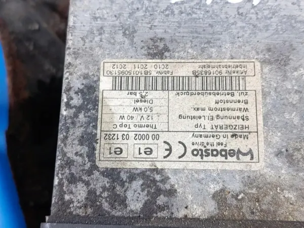 Webasto-lämmitin PEUGEOT 807 2.0HDI OEM CADILAK-Bochnia-498916- image 5