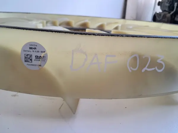 DAF XF 106 CF Euro6 Ventilator OEM 2006788 - Gebruikt image 8