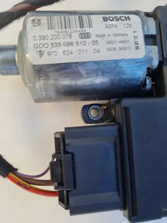 Motor de techo solar OEM 97062421104 Porsche Panamera 970 image 3