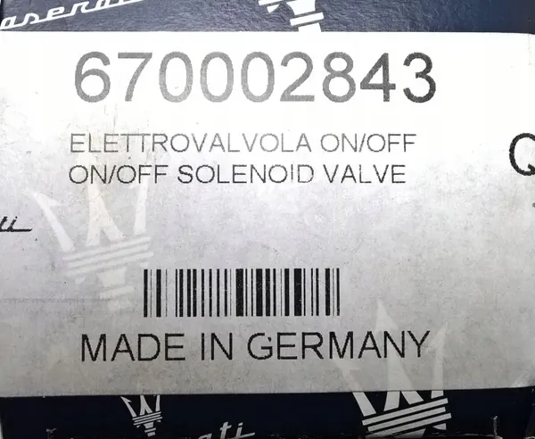 Soupape à vide Maserati OEM 670002843 - Occasion image 6