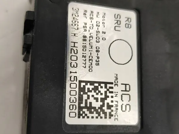 Schuifdakmotor OEM 9815012777 Rechterkant Peugeot 508 II image 5