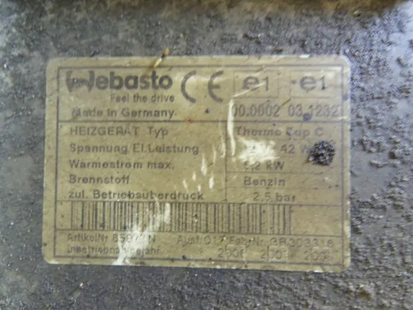Webasto 66724C Handboek Standverwarming Controller image 4