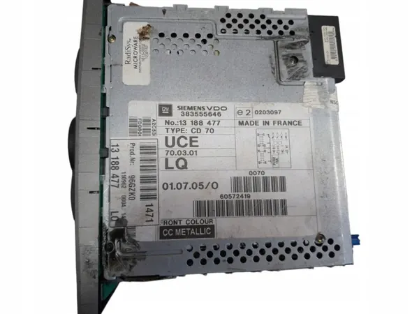 Kit Pantalla Radio Navegación OEM 24461297 Opel Vectra C image 3