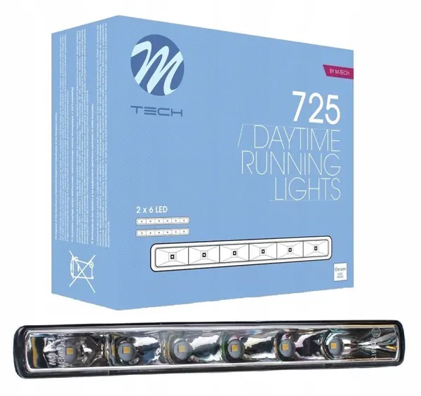 M-Tech LDO725 varselljus ECE godkända image 4