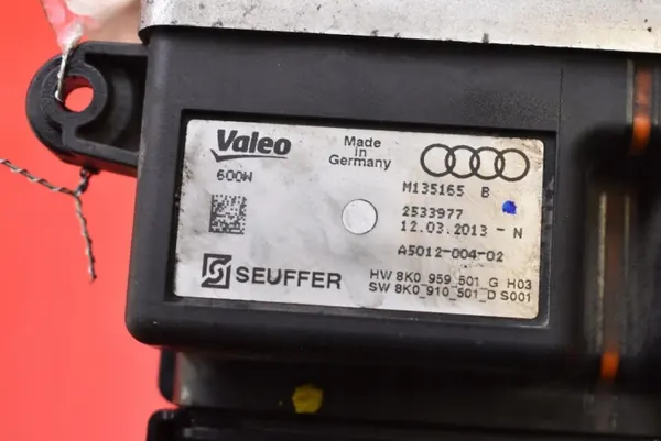 Módulo Ventilador 8K0959501G para Audi A6 C7 3.0 TDI image 9