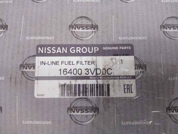 Bränslefilter OEM 16400-3VD0C för Nissan Note E12 1.5 dCi image 3