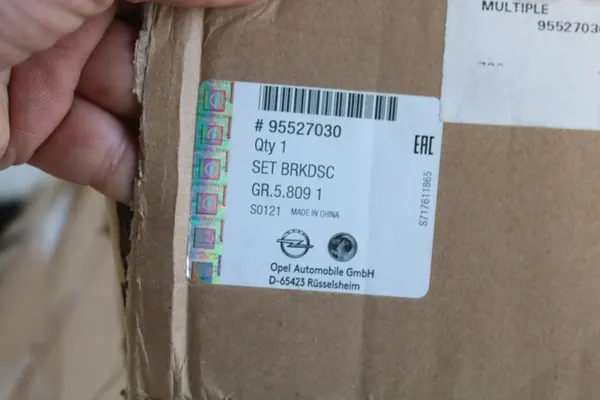 VOORREM SCHIJVEN OPEL ASTRA J 95527030 image 6